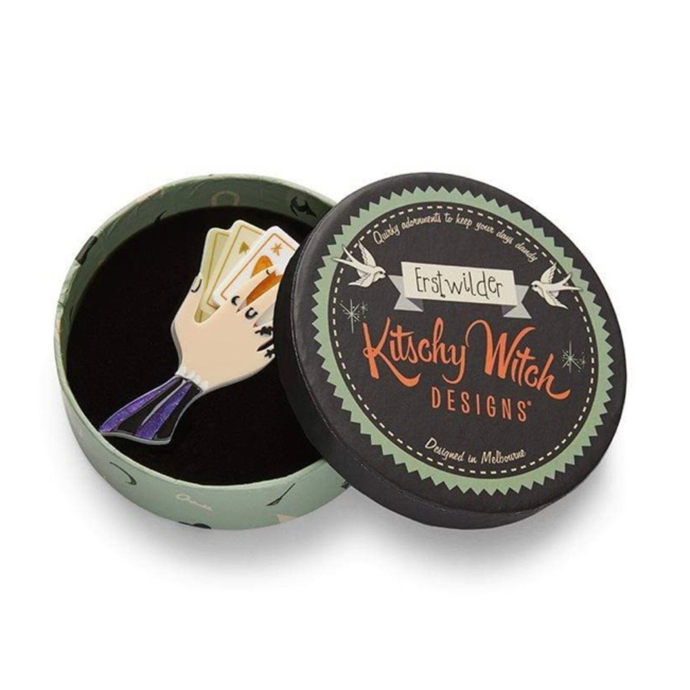 Erstwilder x Kitschy Witch Dealer of Destiny Brooch